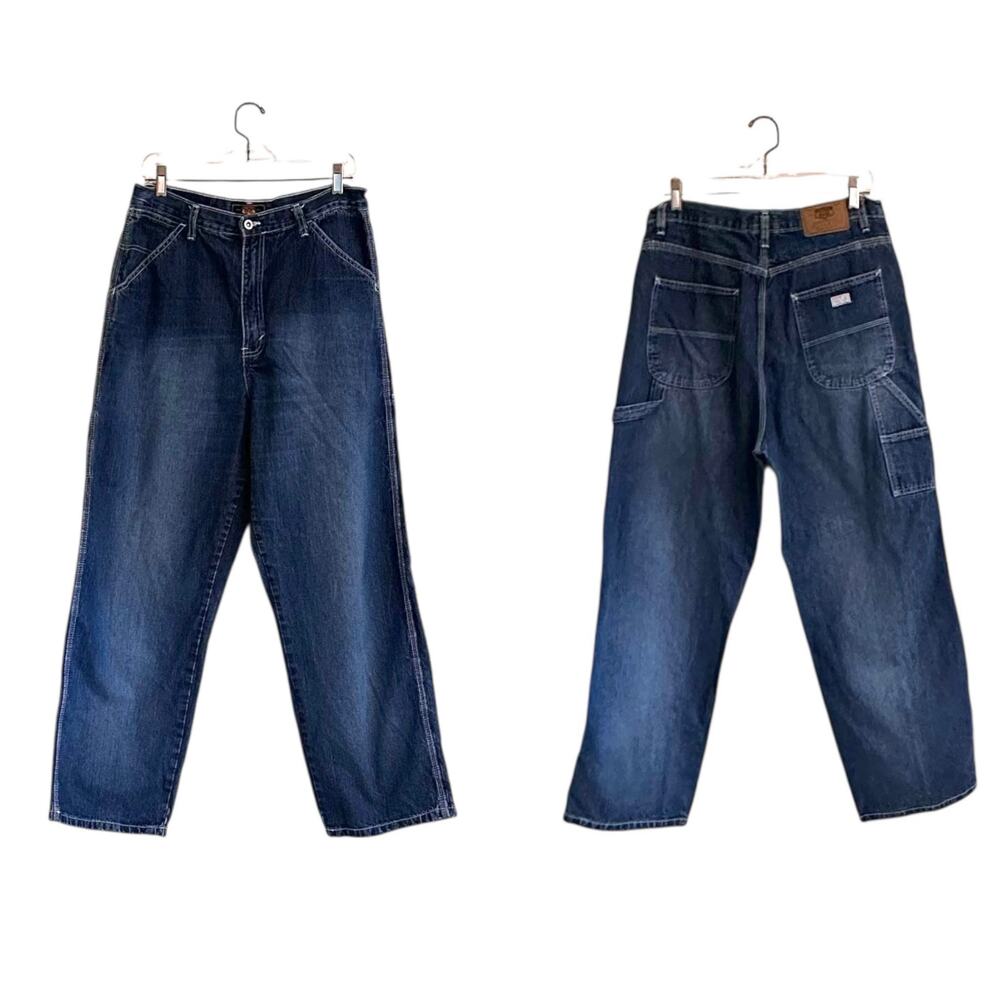 Vintage 90s Route 66 Wide Straight Carpenter Jeans Sz 13/14 Women’s